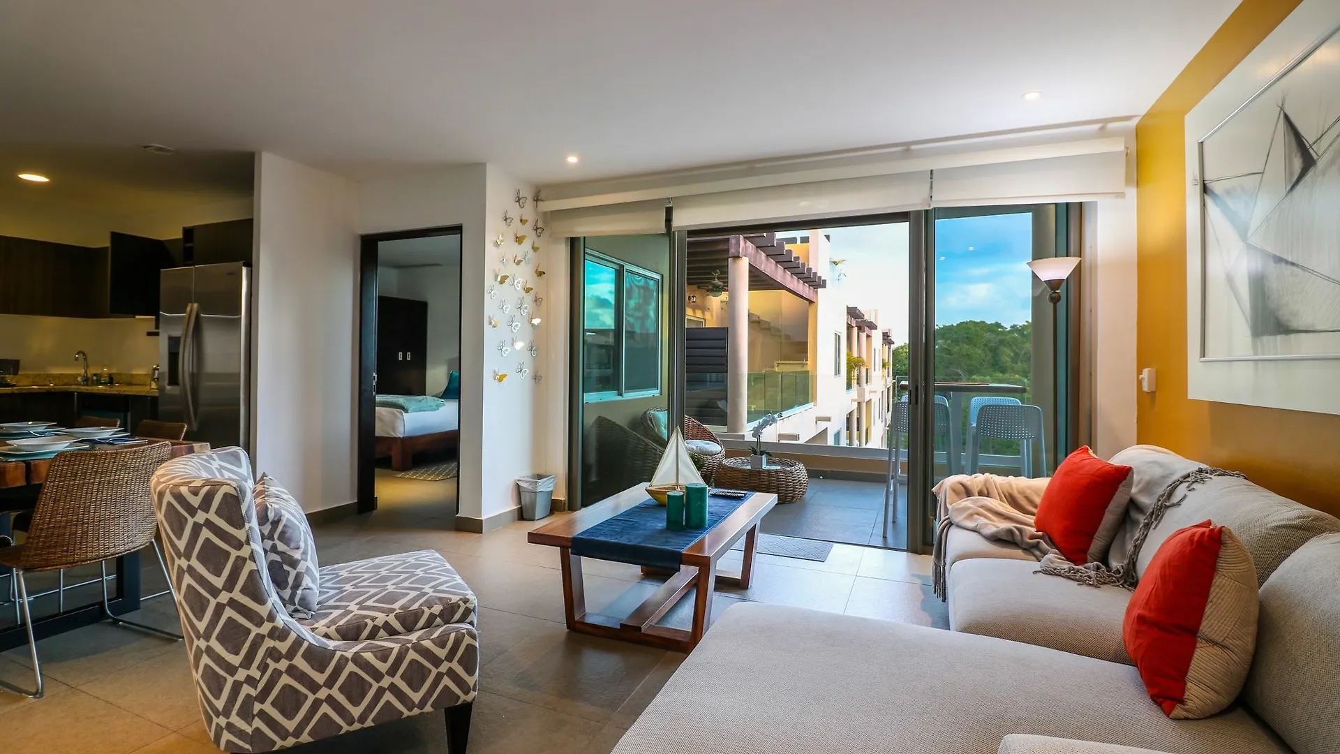 Apartmán Vaiven Ph21 - Luxury 3Br Penthouse In Quiet Resort,Sleeps 6! Playa del Carmen